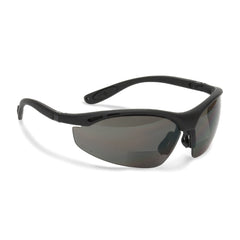 RADIANS Radians CH1-225 Cheaters Bi-Focal Safety Eyewear, Smoke Lens, 2.5 Diopter