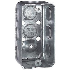 THOMAS & BETTS Thomas & Betts 583611/2 4X2-1/8 Utility BX, STL, 13CU, 1/2-KO