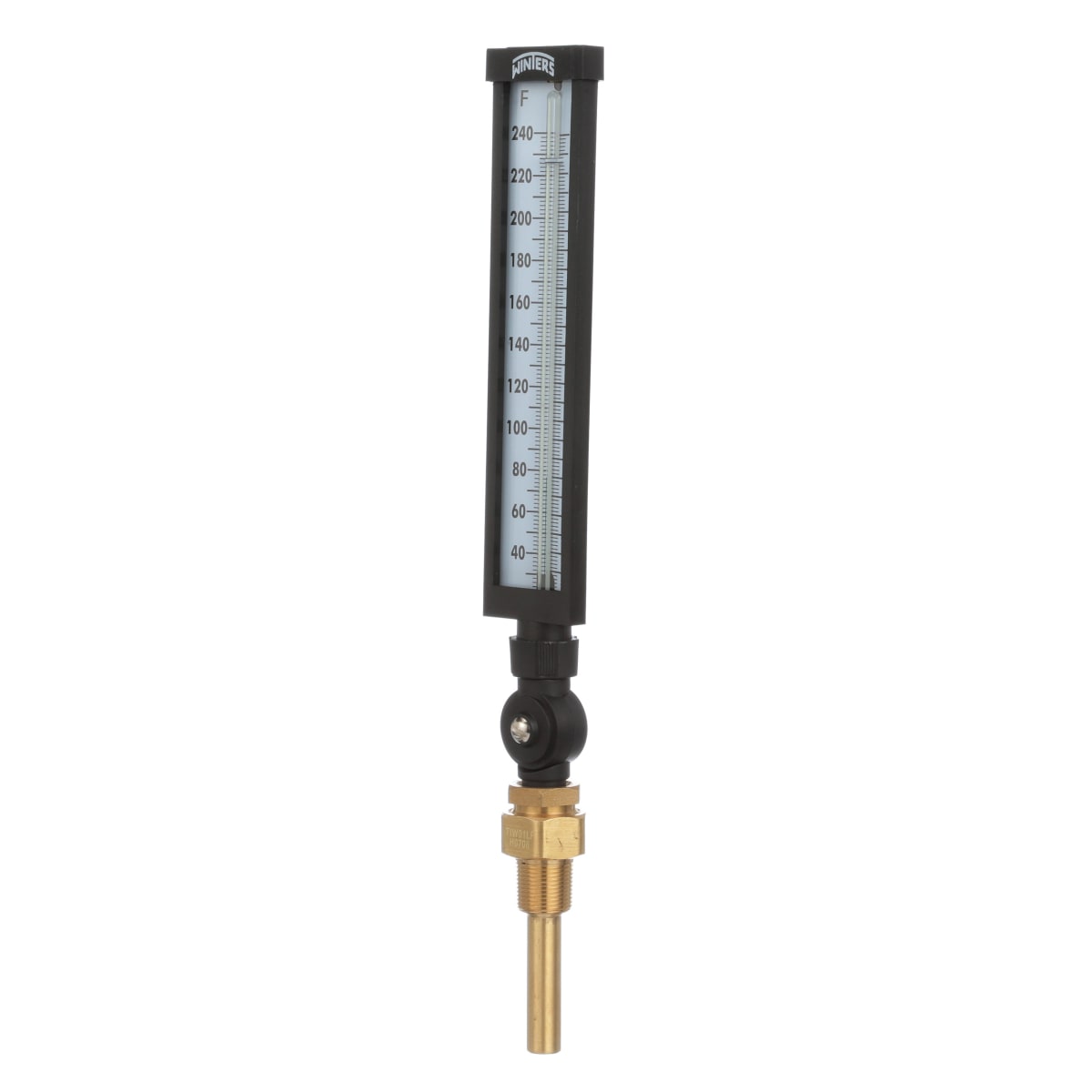 WINTERS Winters TIM105A Hot Water Thermometer 3.5 Stem 3/4 x NPT Connection Replacement MPN