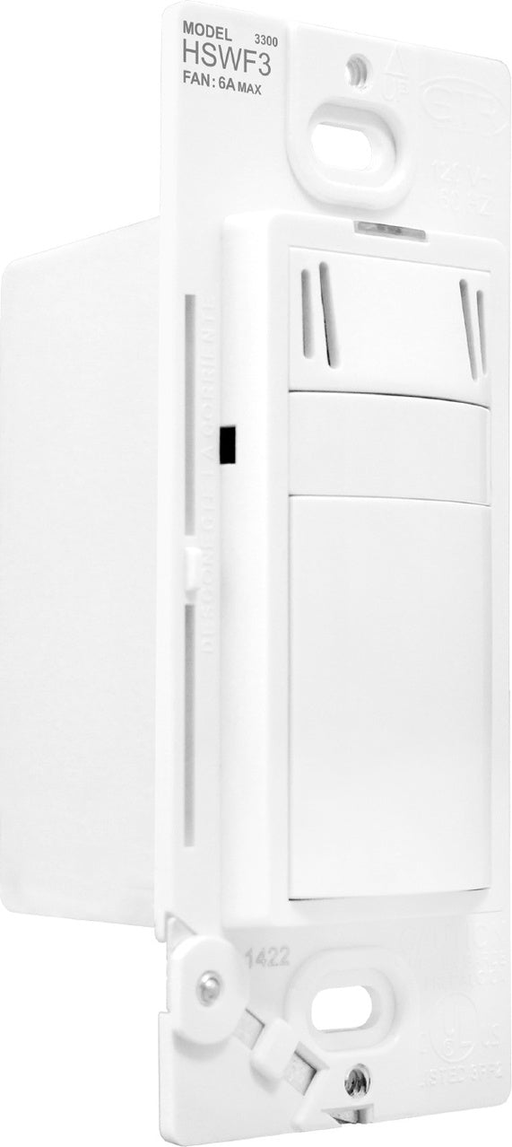 LEGRAND Legrand Pass & Seymour HSWF3W Humidity Based Fan Control 6A