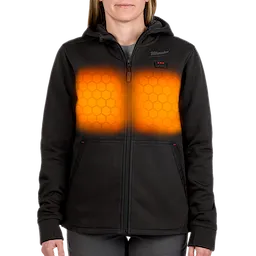 MILWAUKEE Milwaukee F200B-21S M12 Women's Heated Hoodie - Black S