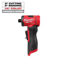 MILWAUKEE MILWAUKEE 3485-20 M12 FUEL 1/4 Right Angle Die Grinder