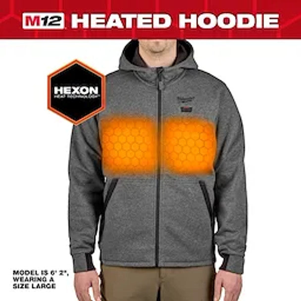 MILWAUKEE Milwaukee M200G-21XL M12 Heated Hoodie Kit X-Large 12V