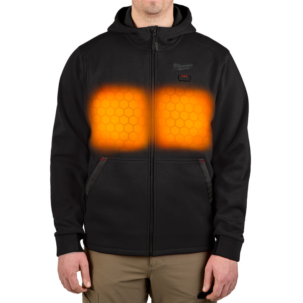 MILWAUKEE Milwaukee M200B-21M Men's Medium M12 12-Volt Lithium-Ion Cordless Heated Jacket Hoodie Kit