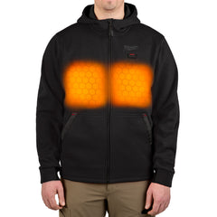 MILWAUKEE Milwaukee M200B-21M Men's Medium M12 12-Volt Lithium-Ion Cordless Heated Jacket Hoodie Kit