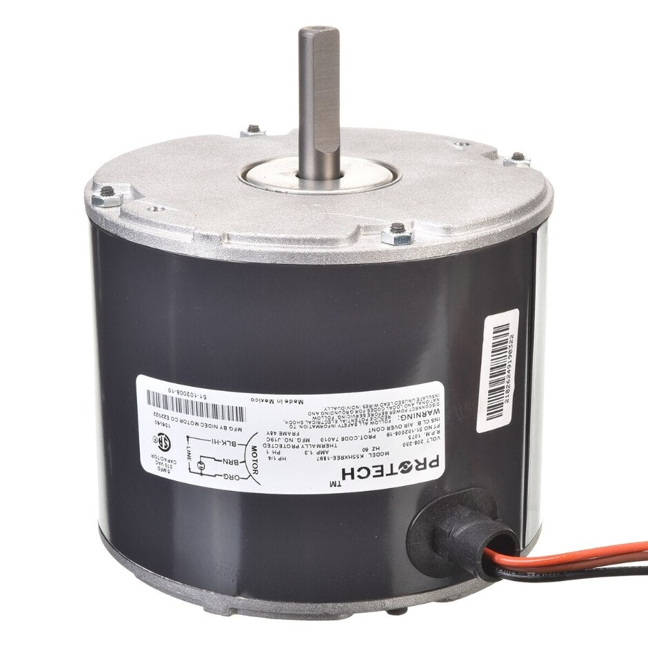 RUUD RUUD 51-102008-19 OEM Rheem, Ruud, Sure Comfort, Weather King, Condenser Motor 1/4HP