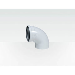 CENTROTHERM ECO SYSTEMS Centrotherm Eco Systems ICEL2487 InnoFlue 2inch/4inch x 87 Concentric PPs/Alu Elbow