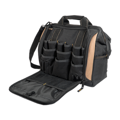 CLC CUSTOM LEATHER CRAFT CLC Custom Leather Craft 1537 Multi-Compartment Tool Carrier 13 Inch