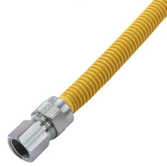 DORMONT DORMONT 30C-3132-36 Model 1/2 ID (5/8 OD) Coated Stainless Steel Gas Connector 1/2 MIP x 1/2 FIP 36