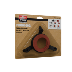 FLUIDMASTER Fluidmaster PRO6100G-059-P10 Universal Tank to Bowl Gasket System 2 inch