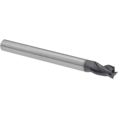 SECO TOOLS Seco 17003404 Corner Radius End Mill 3/16 in 3 Flute Altin