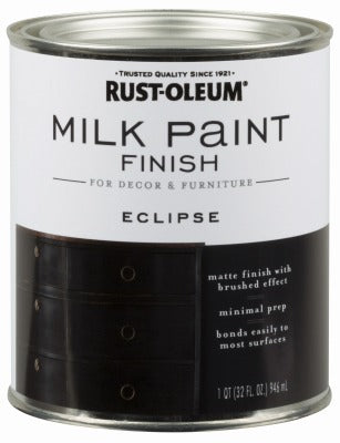 RUST-OLEUM Rust-oleum 331052 Milk Paint Finish 30 Oz Eclipse