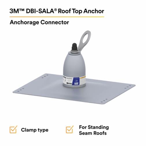 3M 3M 7100228424 Roof Top Anchor 310 lb Capacity