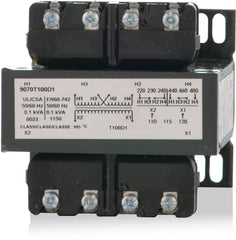 SCHNEIDER ELECTRIC SQUARE D 9070T100D1 Control Transformer 100VA (2.89 In. H)