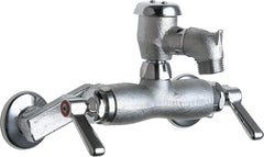 CHICAGO FAUCETS Chicago Faucets 305-VBRCF Wall-mounted Manual Faucet with Adjustable Centers