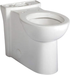 AMERICAN STANDARD American Standard 3053.000.020 Cadet 3 FloWise Skirted Chair Height Round Front Bowl with Seat
