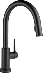 DELTA FAUCET Delta Faucet 9159TV-BL-DST Trinsic Touch2O Single-Handle Pull-Down Sprayer Kitchen Faucet