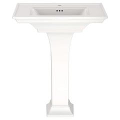 AMERICAN STANDARD American Standard 0297.001.020 Town Square S Center Hole Only Pedestal Sink Top and Leg Combination