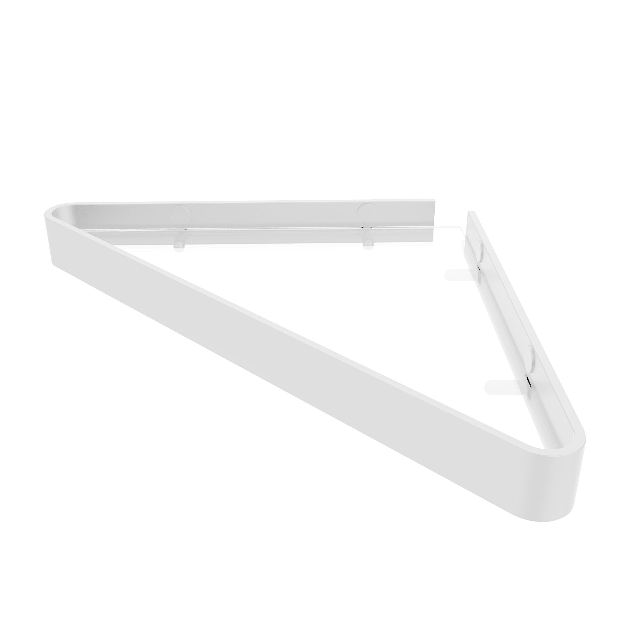 MAAX MAAX 10042818-276 Manhattan Corner Shelf with Glass