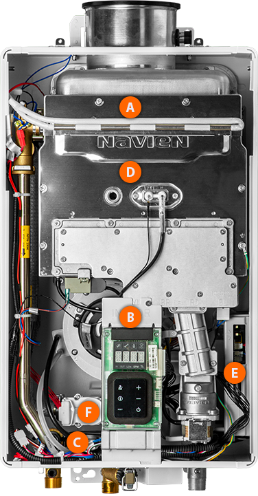 NAVIEN Navien NHW700-160SU NHW-160SU Premium Non-Condensing Tankless Water Heater 160 KBtu/hr