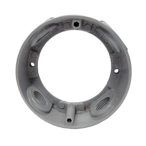 MULBERRY Mulberry 30333 Round Weatherproof Box Extension 4 Outlets