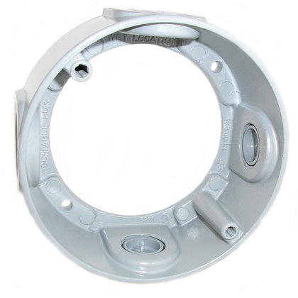 MULBERRY Mulberry 30333 Round Weatherproof Box Extension 4 Outlets
