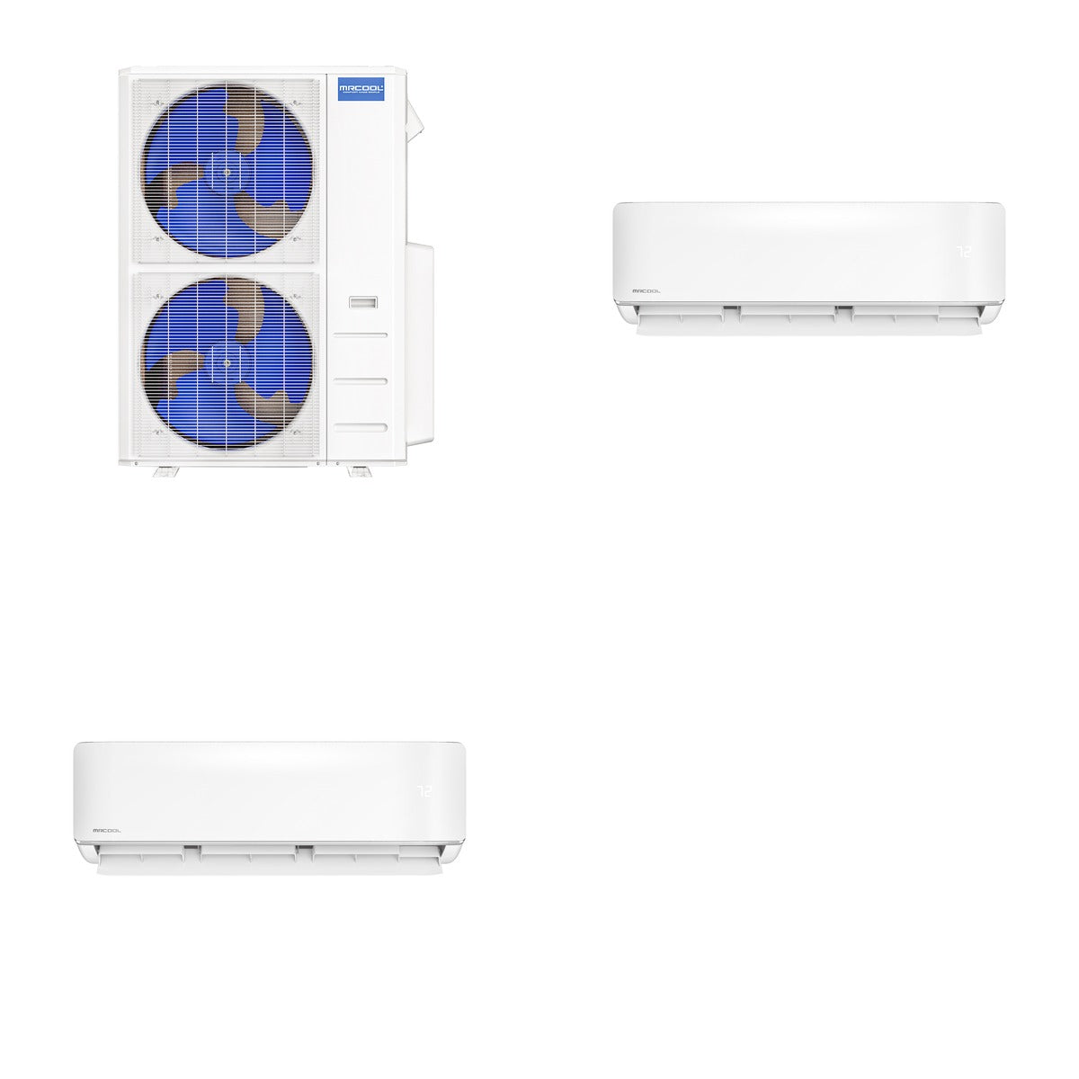 MRCOOL MRCOOL DIY Multi-Zone 48000 BTU 5th Gen Mini Split Heat Pump System R454B 21.8 SEER2 (6k+36k)