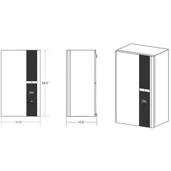 SPACEPAK Spacepak SIS-060A4 SIS Series Split Inverter Air-to-Water Heat Pump