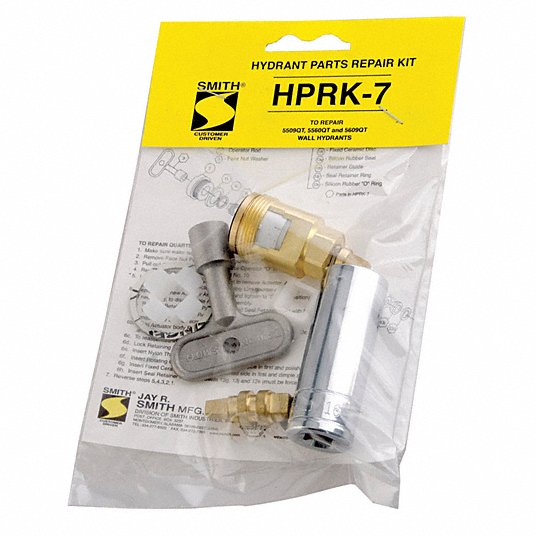JAY R SMITH MFG JAY R SMITH MFG HPRK-7 Aluminum Brass Neoprene Delrin Fiber Hydrant Repair Kit