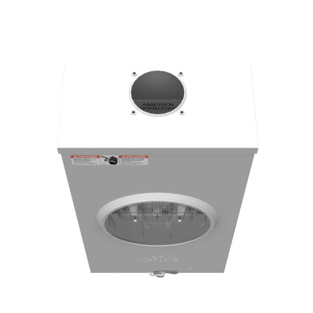 MILBANK MANUFACTURING Milbank Manufacturing U6193RLQG5T9AMS Meter Socket 100A OH