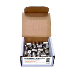 UNIWELD Uniweld ULRC14-50 Locking Refrigerant Cap 1/4 inches (50 Pack)
