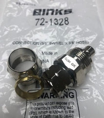 BINKS BINKS 72-1328 Fluid Hose Connector 3/8 inches NPS