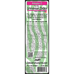 ZEBRA INSTRUMENTS Zebra Instruments UZHMC Adapter C for Universal Zebra System