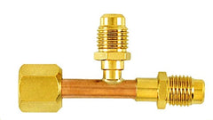 C & D VALVE C & D Valve CD9601 T Valve 1/4 inches (Pack of 2)