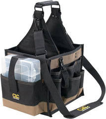 CUSTOM LEATHERCRAFT Custom Leathercraft 1528 Electrical & Maintenance Tool Carrier 11 inch