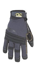CUSTOM LEATHERCRAFT Custom Leathercraft 160X Contractor Xtracoverage Flex Grip Work Gloves X-Large