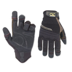 CUSTOM LEATHERCRAFT Custom Leathercraft 130XL Subcontractor Flex Grip Work Gloves Extra Large
