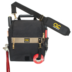 CUSTOM LEATHERCRAFT Custom Leathercraft 1509 Professional Electrician's Tool Pouch 21 Pocket