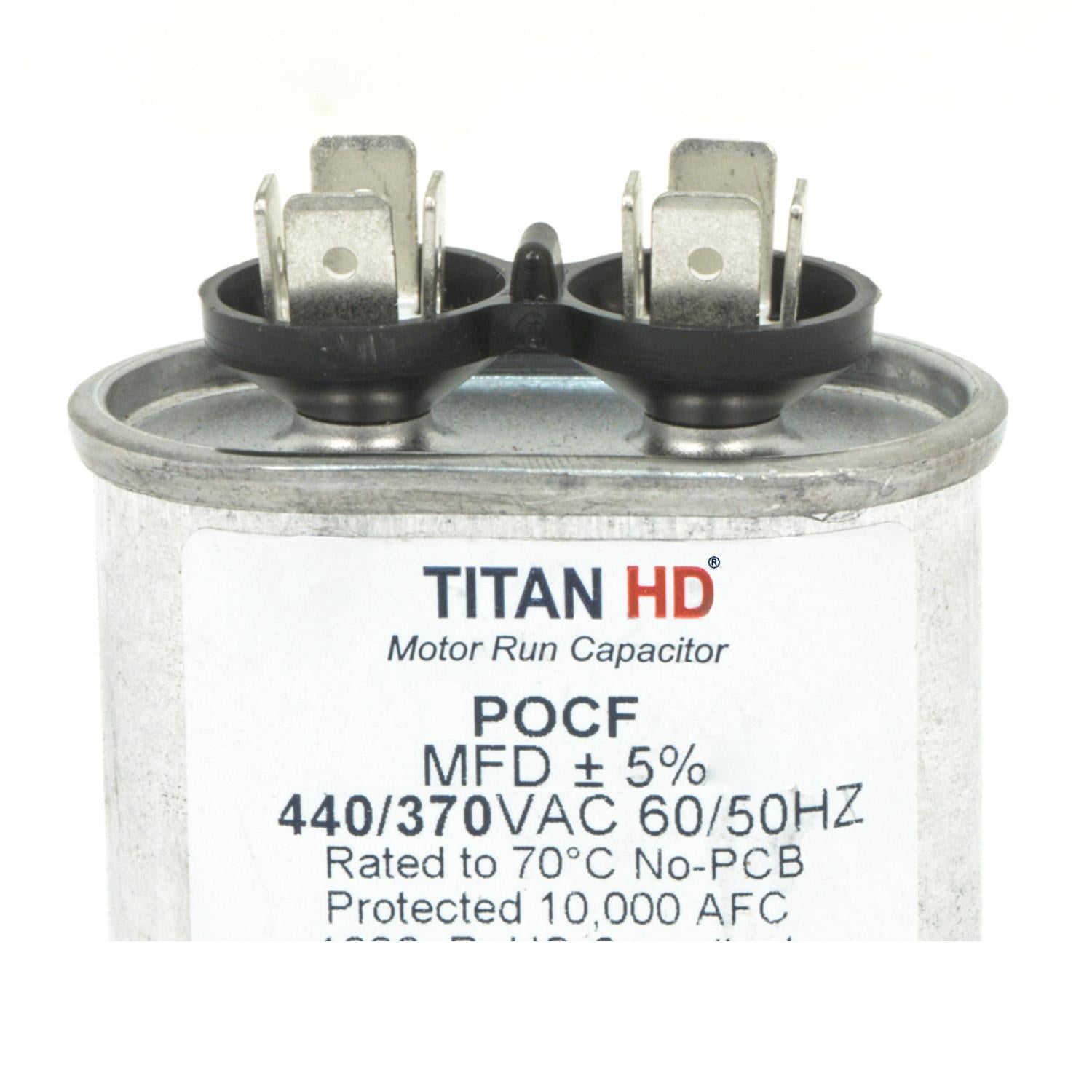 DIVERSITECH DiversityTech POCF25B Titan HD Motor Run Capacitor 25 uF 440/370 VAC