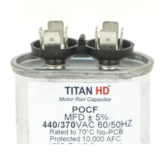 DIVERSITECH DiversityTech POCF25B Titan HD Motor Run Capacitor 25 uF 440/370 VAC
