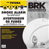 HONEYWELL HONEYWELL 7010BA Hardwired Photo Smoke Alarm with 9V Battery Backup