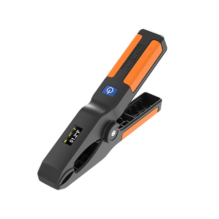 NAVAC NAVAC NST1 Bluetooth Low-Side Temperature Clamp with Digital Display, Blue