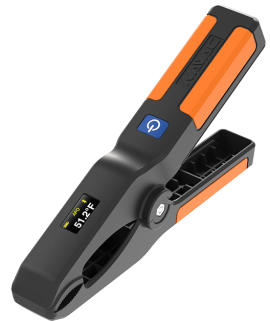 NAVAC NAVAC NST1 Bluetooth Low-Side Temperature Clamp with Digital Display, Blue
