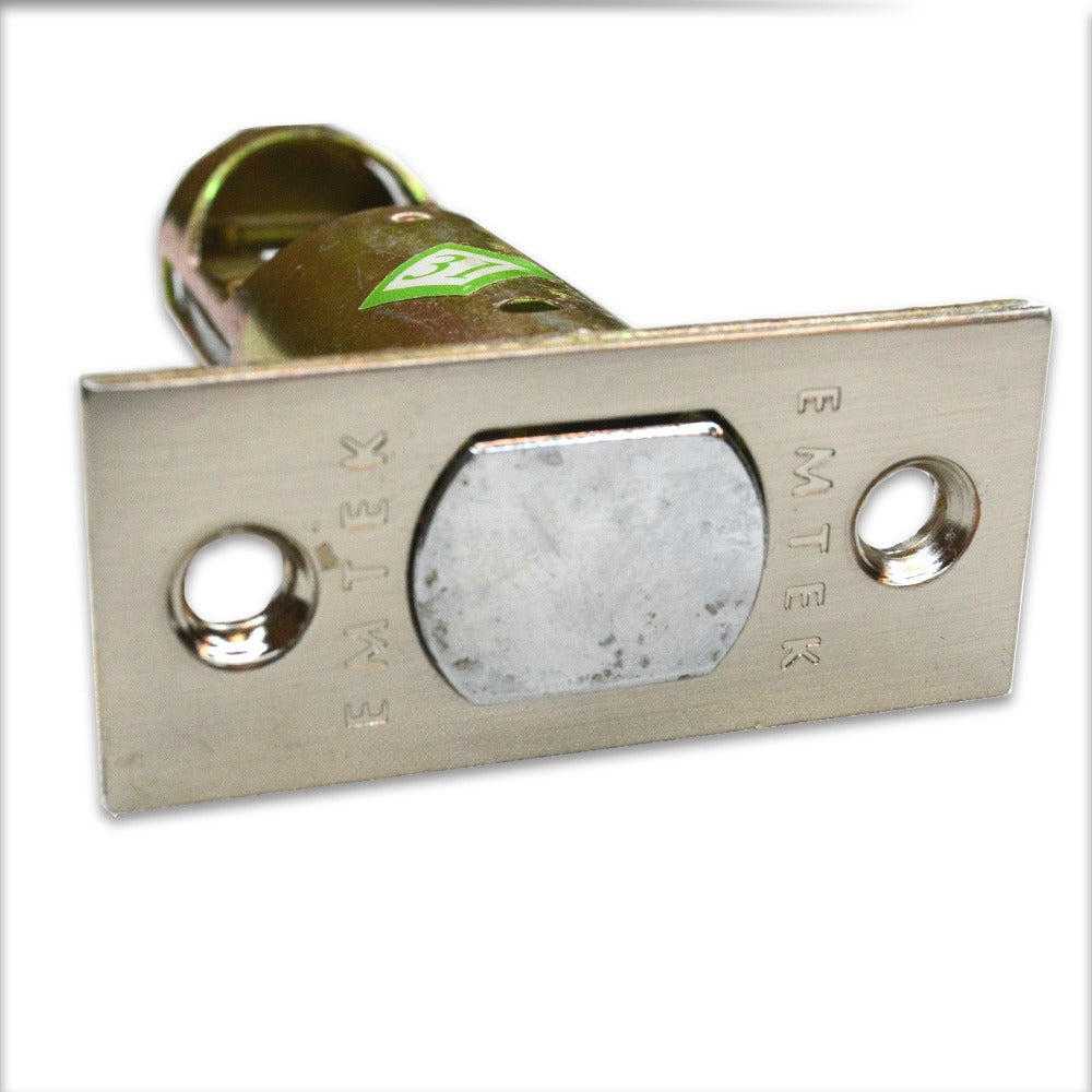 EMTEK Emtek LC4-DBLTCH237-US15 Square Deadbolt Latch Satin Nickel