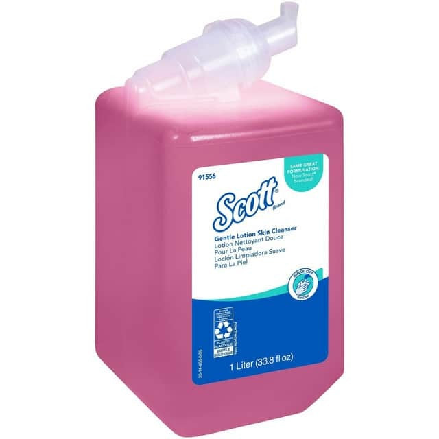 KIMBERLY-CLARK Kimberly-Clark KCC91556 Scott Gentle Lotion Skin Cleanser 1.06 Quart Cassette Refill