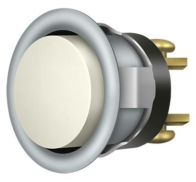 DELTANA Deltana BBC20-REPLU26D Replacement Bell Button Satin Chrome