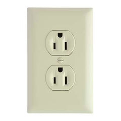 LEGRAND Legrand 3232-TRI TradeMaster Duplex Grounding Tamper-Resistant Straight Blade Receptacle 15A 125V (Duplex)