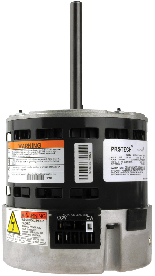 RUUD RUUD 51-104615-01 EcoTech 1/2 Horsepower Variable Speed Direct Drive Blower Motor