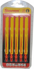 STARRETT Starrett 68723 Bi-metal Jigsaw Blade 10-14 Tpi 5-pack