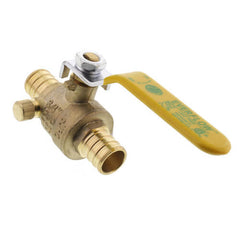 EVERFLOW EVERFLOW 405P034-NL 3/4 inches PEX Full Port Ball Valve with Drain Lead Free